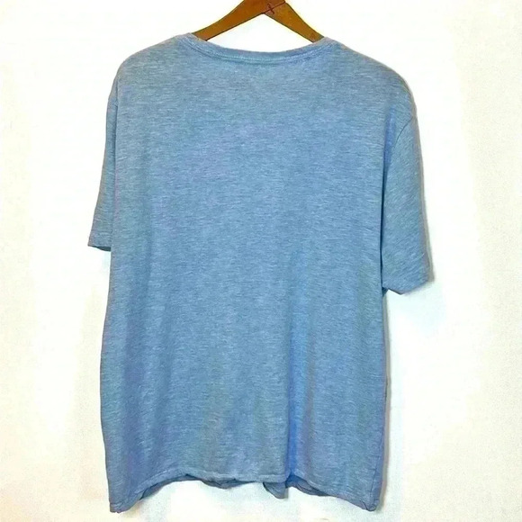 Gap Lived-In Cotton T-Shirt Men's Large Blue Soft Summer Hike Outdoors Camping - Picture 2 of 6